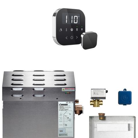 Mr.Steam AirButler Generator Package AirButler Steam Shower Generator Package with AirTempo Control
