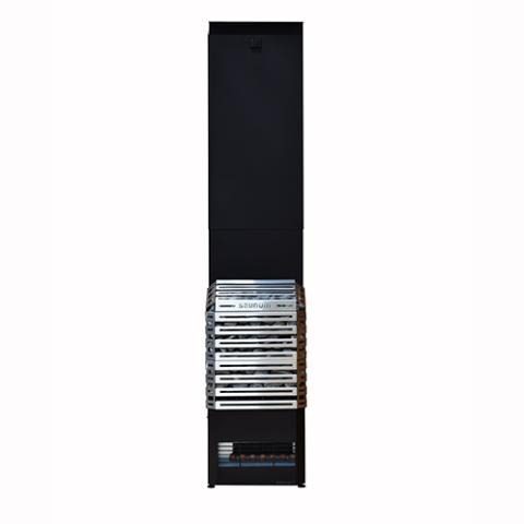 Saunum AIR 5 Sauna Heater Air Series, 4.8kW Sauna Heater w/Climate Equalizer, Stainless Steel